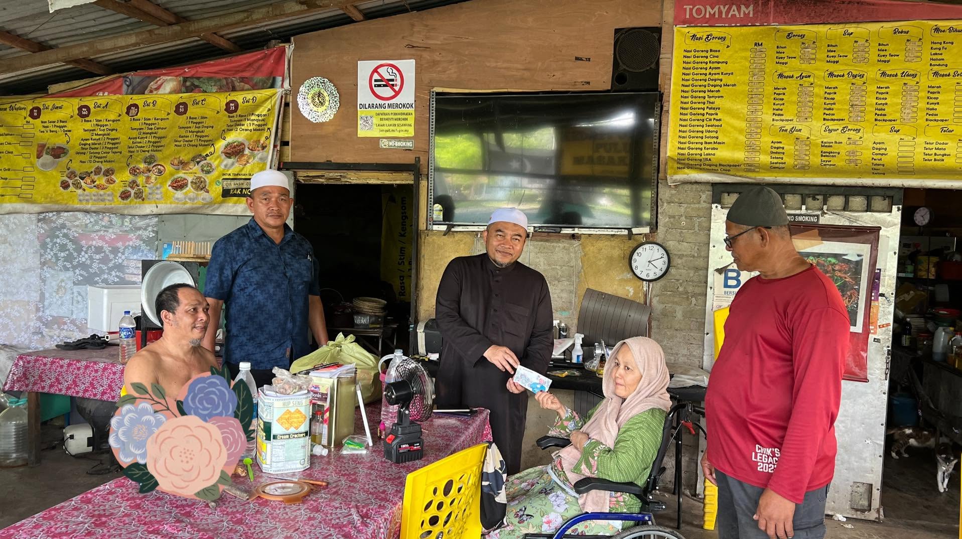 Ziarah Prihatin Keluarga Tuan Fauzi T. Soh